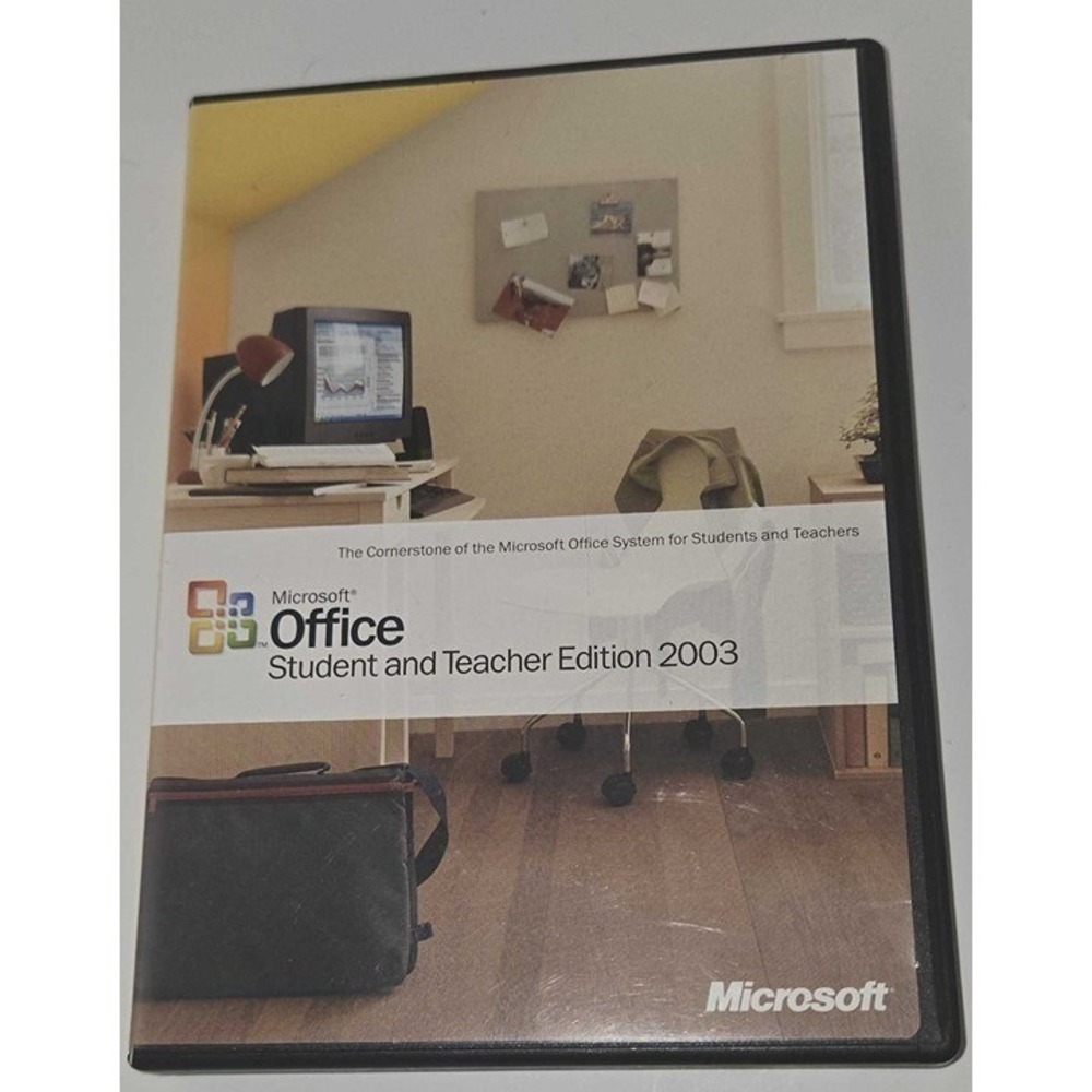 Microsoft Office Student and Teacher Edition 2003 Vintage Software Complete